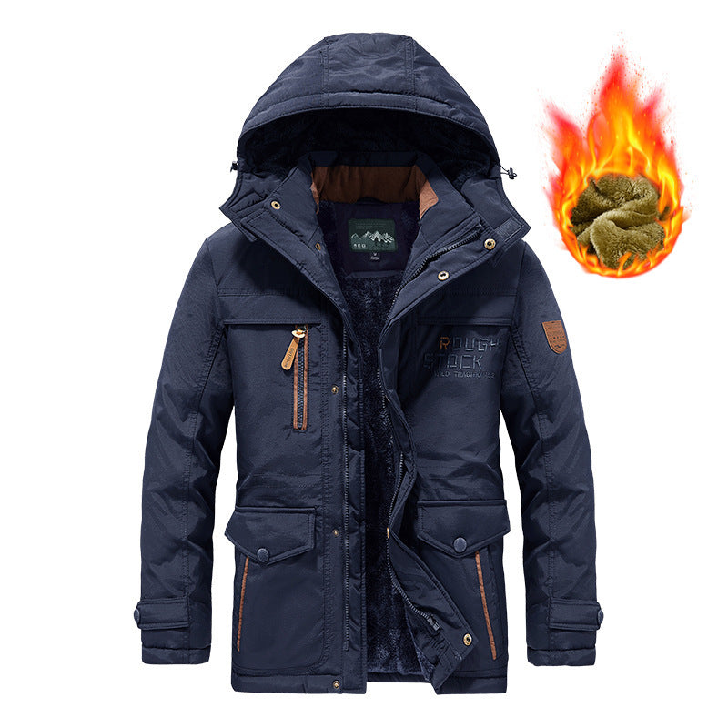 New Autumnwinter Mens Insulated Tactical Jacket
