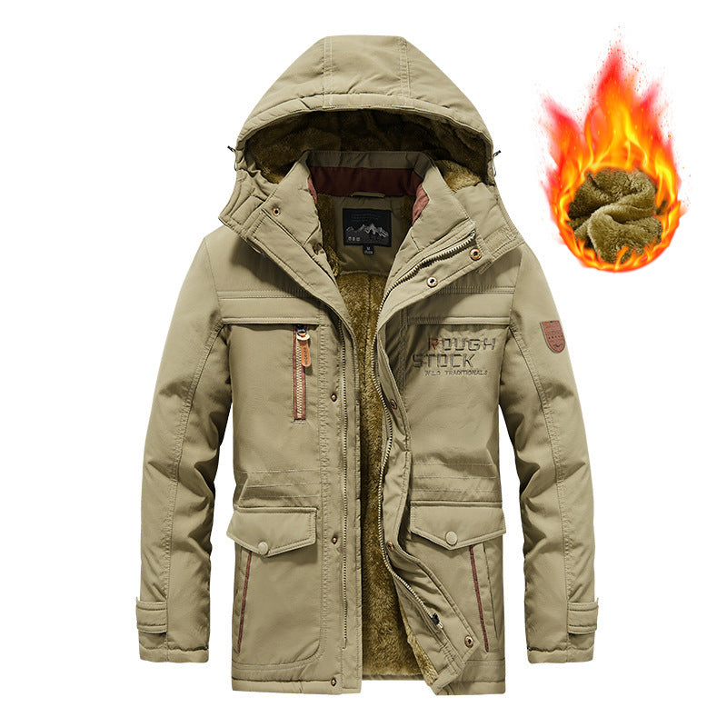 New Autumnwinter Mens Insulated Tactical Jacket