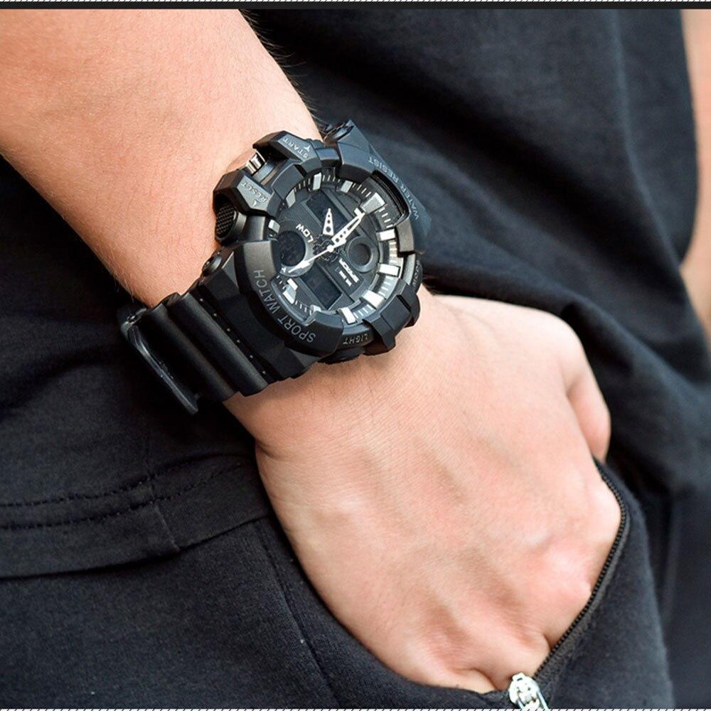 Sport Men Watches White G style Watch In LED Digital Style Waterproof 30M Casual Luxury Elegant Style  Relogios masculino