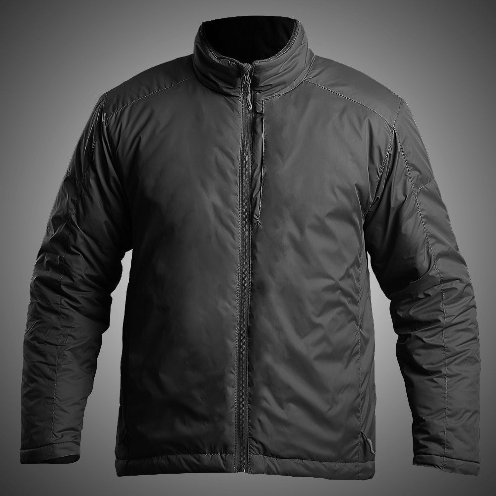 Angken New Thermal Reflection Tactical Cotton-padded Jacket Men's Autumn And Winter Windproof Warm Warm Warm Shell Jacket Outdoor Cotton Coat Coat
