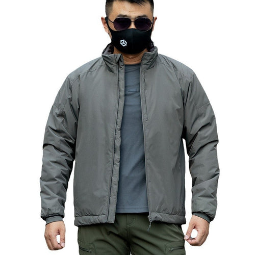 Angken New Thermal Reflection Tactical Cotton-padded Jacket Men's Autumn And Winter Windproof Warm Warm Warm Shell Jacket Outdoor Cotton Coat Coat